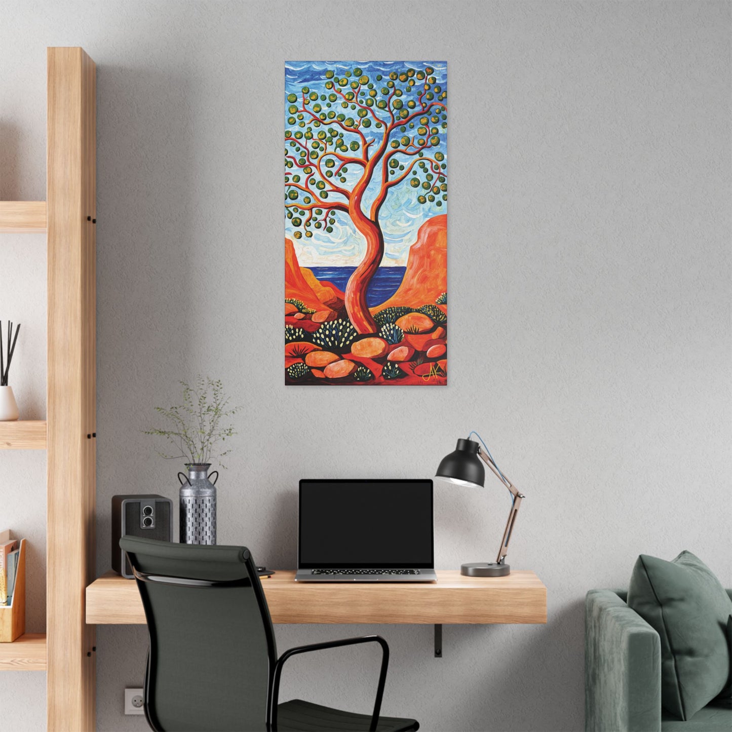 "Salt and Sunlight", Stretched Classic Canvas Fine Art Print
