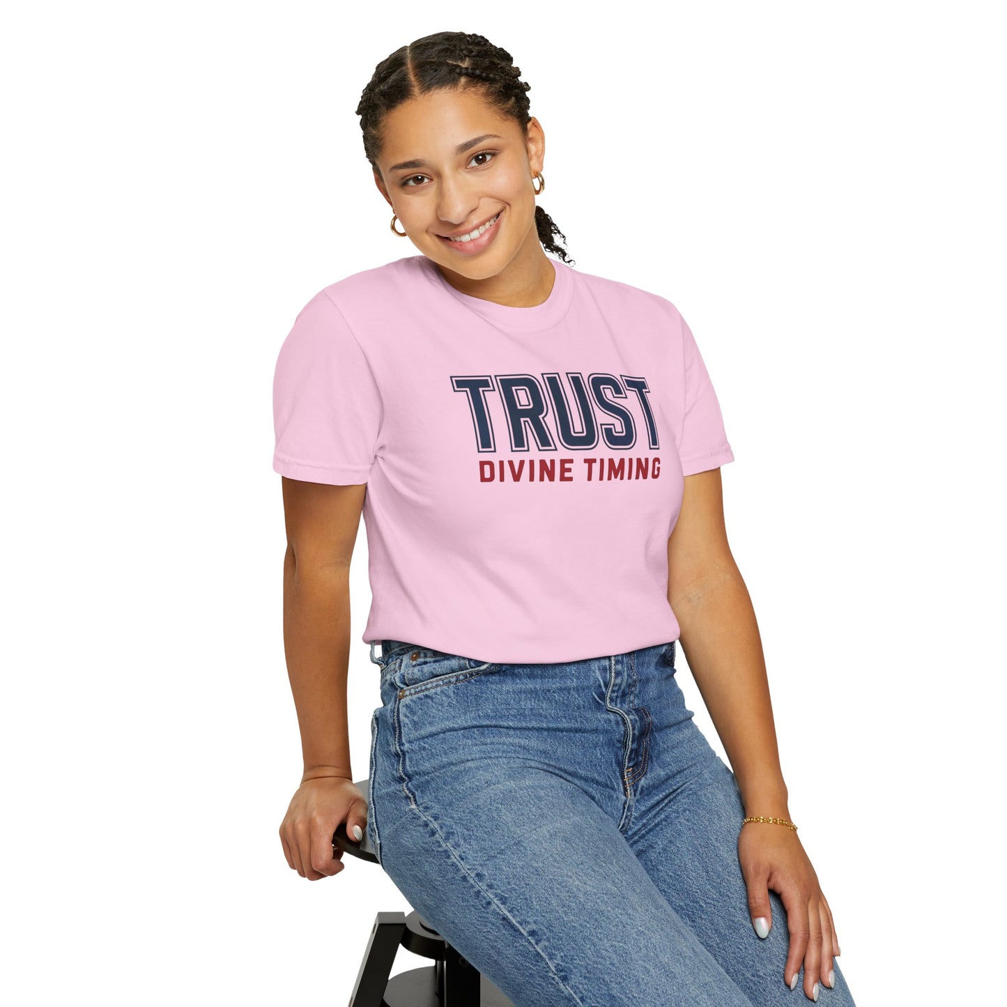 "Trust Divine Timing" #02, Unisex T-shirt