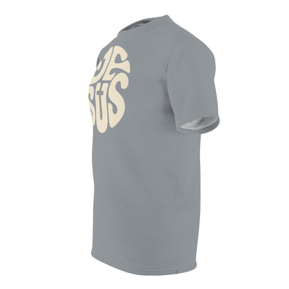 "Retro Jesus", Unisex T-shirt (USAF Wolverine)