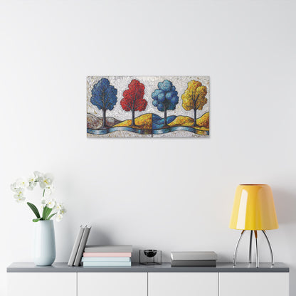 "Kedron Brook", Stretched Classic Canvas Fine Art Print