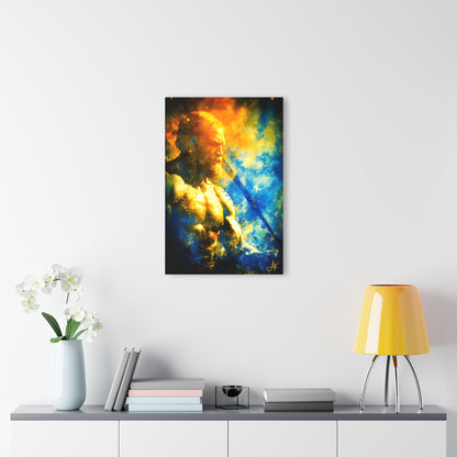 "King Godred Crovan - The Man", Fine Art Acrylic Wall Print (French Cleat Hanging)
