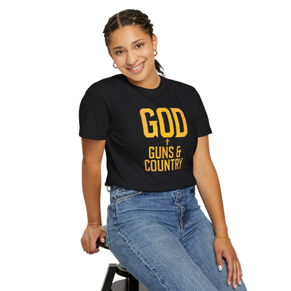 "God Guns & Country" #02, Unisex T-shirt