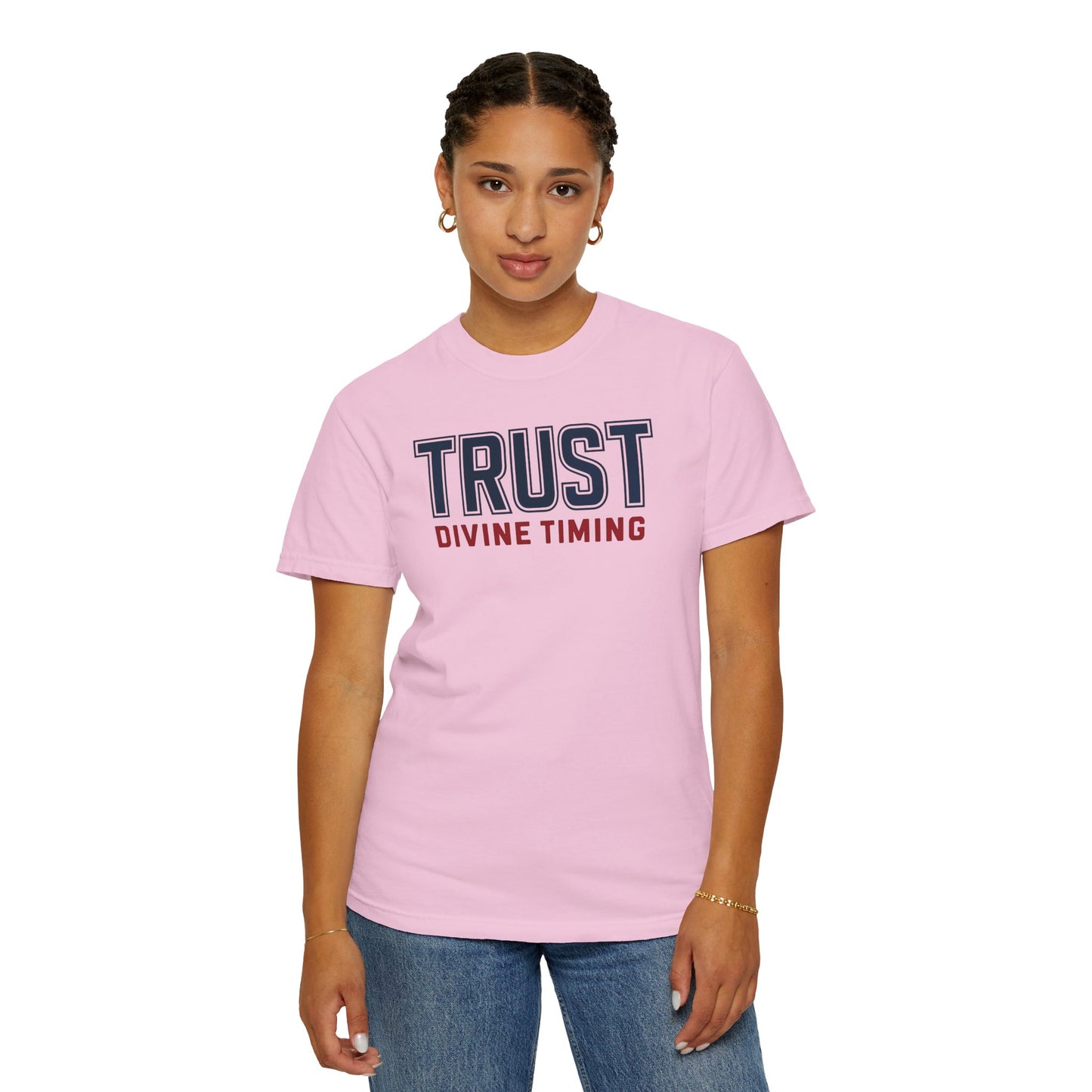 "Trust Divine Timing" #02, Unisex T-shirt