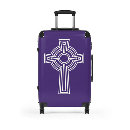 "A Simple High Cross", Suitcases (Purple)