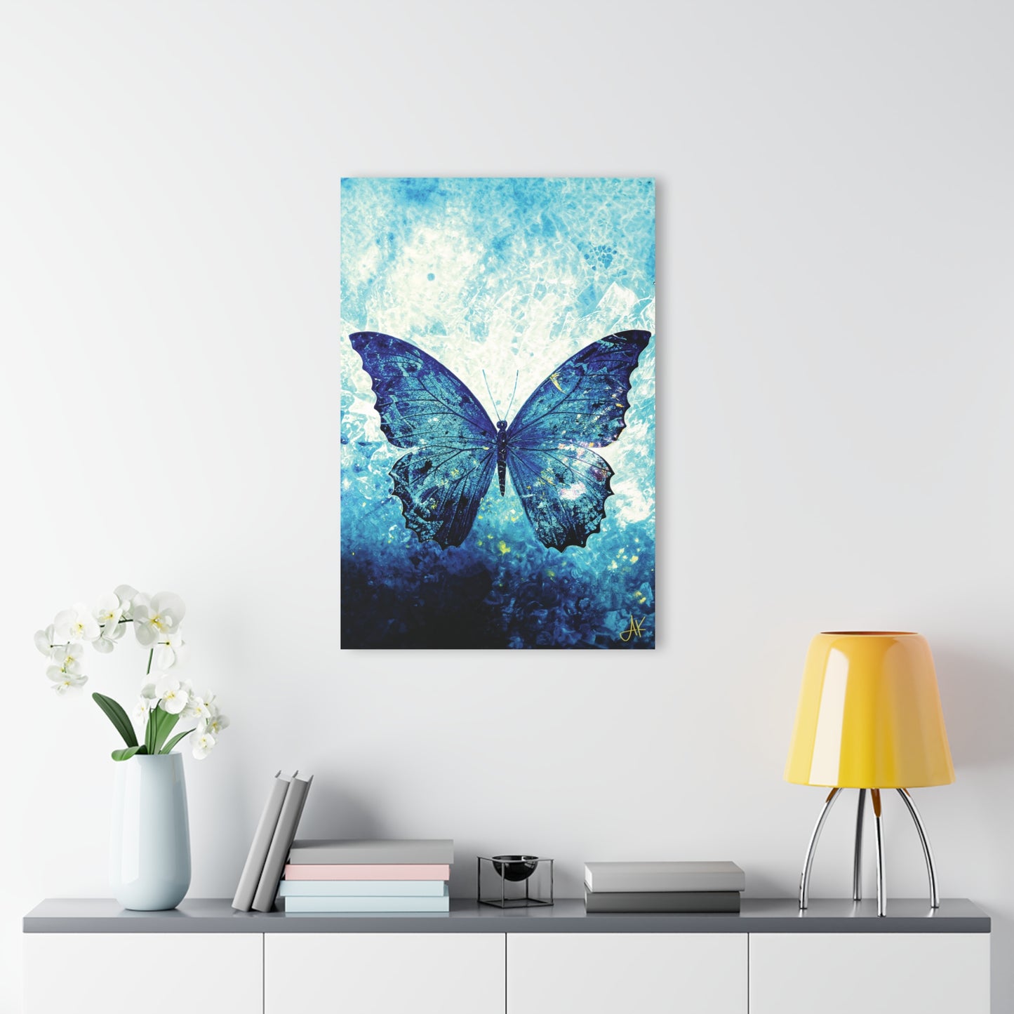 "Reborn" 2 Corinthians 5:17 (NIV), Fine Art Acrylic Wall Prints (French Cleat Hanging)