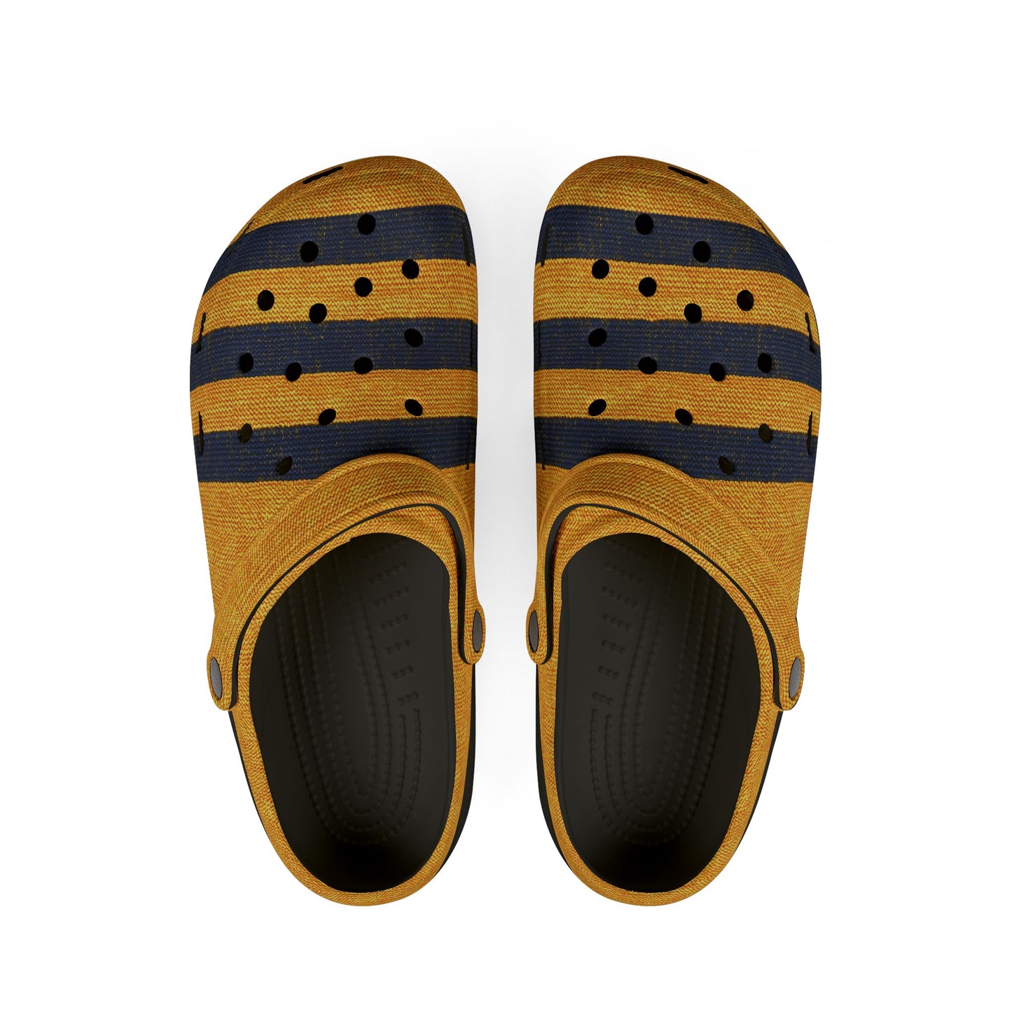 "Triple Ensign", Foam Rubber Clogs