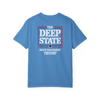 "The Deep State Shot President Trump" #01, Unisex T-shirt