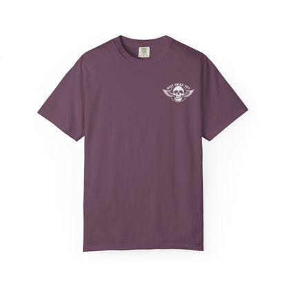 "Not Dead Yet - Winged Skull", Unisex T-shirt