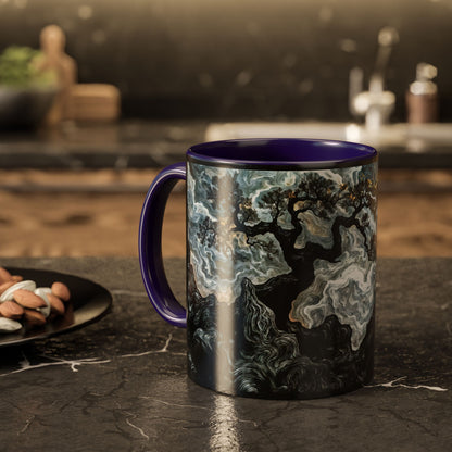 "An Crann Naomh (Gaelic) - The Sacred Tree (English)", Colorful Mugs (11oz & 15oz)