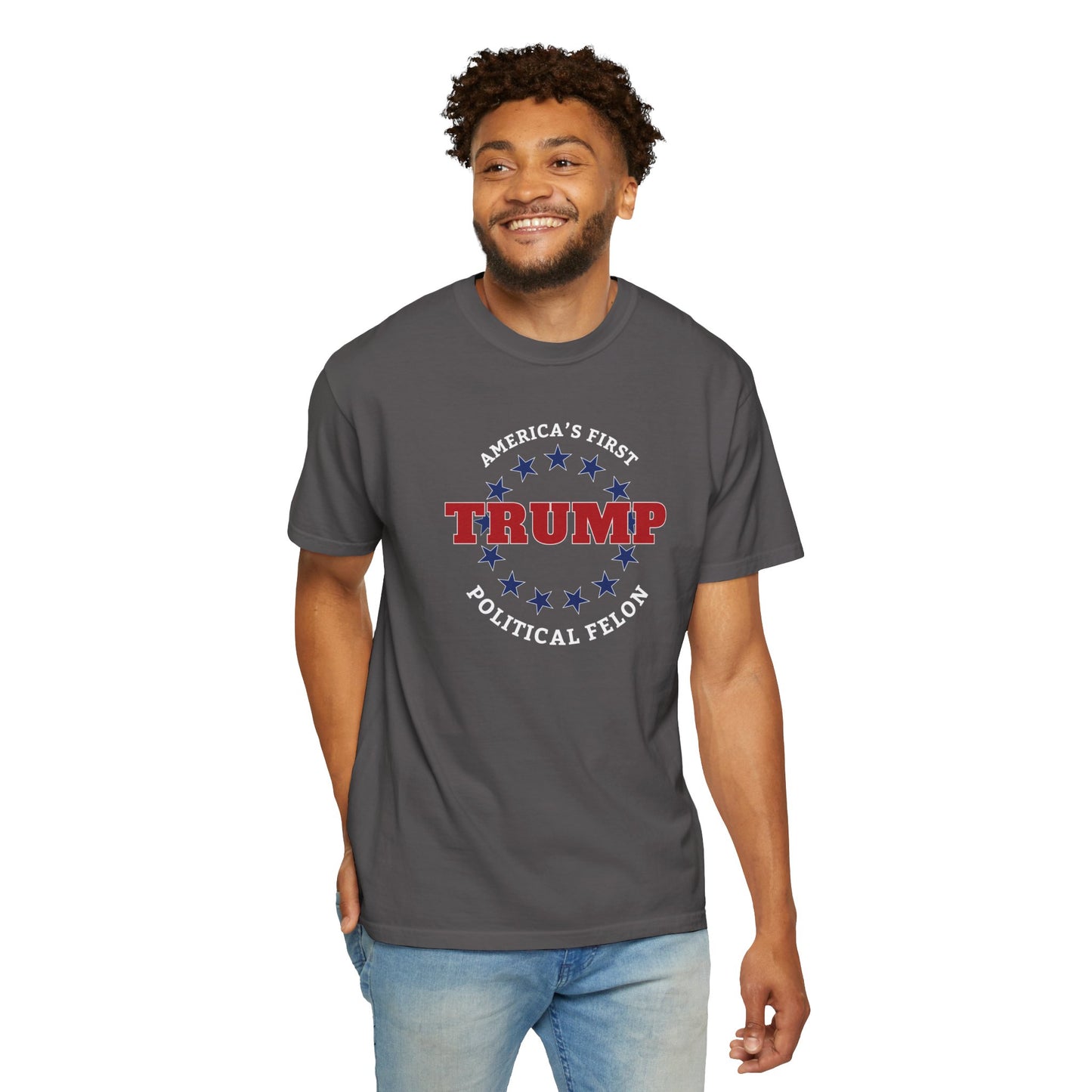 "Trump - America's First Political Felon", Unisex T-shirt