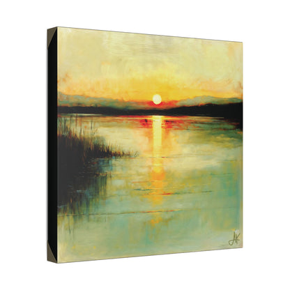 "Today Becomes Yesterday", Stretched Classic Canvas Fine Art Print