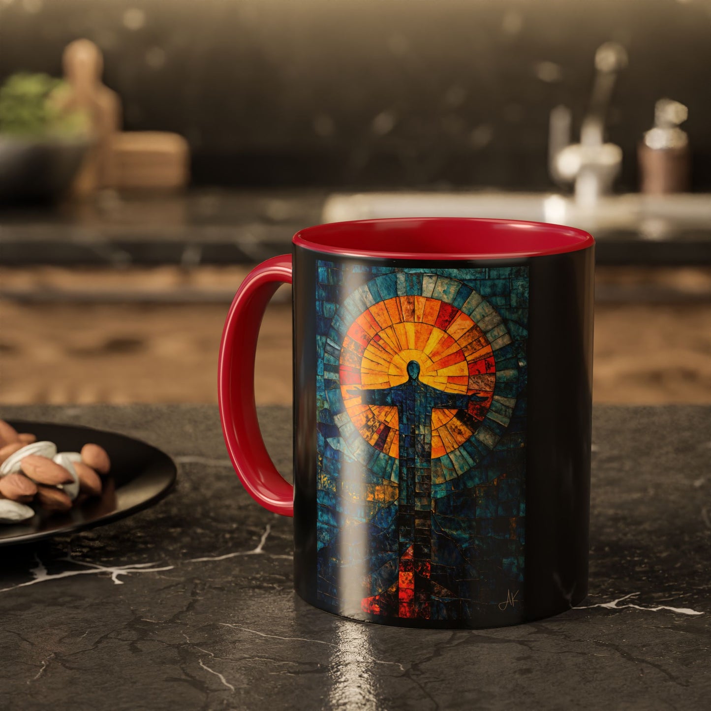 "Alpha and Omega - Revelation 22:13", Colorful Mugs (11oz, 15oz)