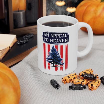"An Appeal to Heaven", White Mug (11oz & 15oz)