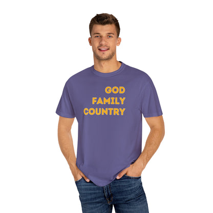 "God Family Country", Unisex T-shirt