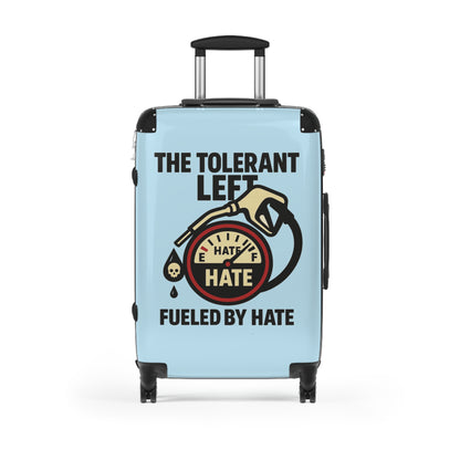 "The Tolerant Left", Suitcase (Pale Sky)