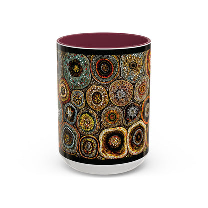 "Every Detail, His Design", Colorful Mugs (11oz, 15oz)