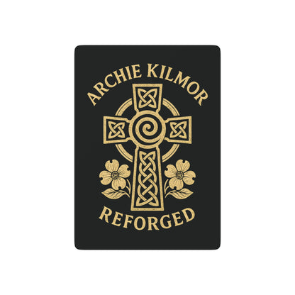 "Archie Kilmor Cross - Reforged" #01, Cultural Playing Cards (Void Black)