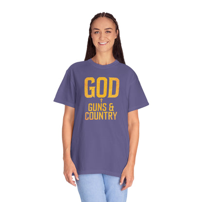 "God Guns & Country" #02, Unisex T-shirt