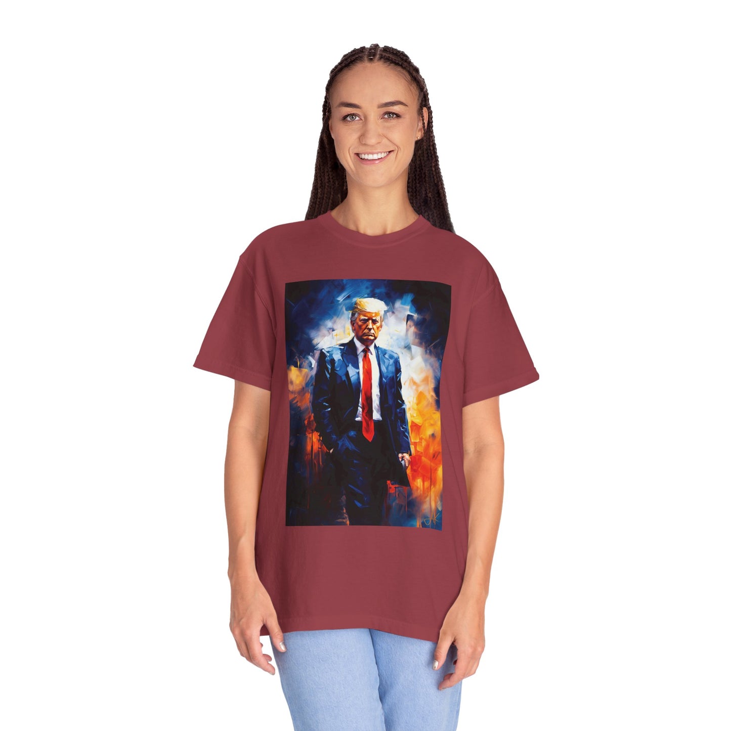 "Trump Portrait" #22, Unisex T-shirt (Light Colors)