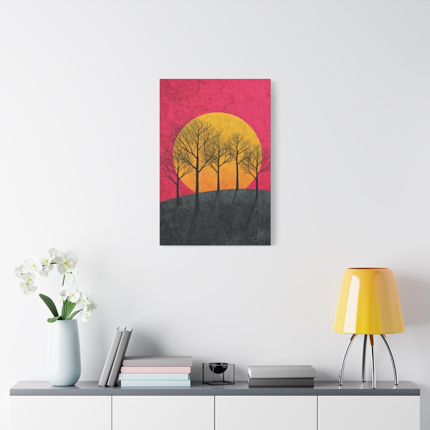 "Colors of Days End", Fine Art Matte Canvas, Stretched, 1.25"