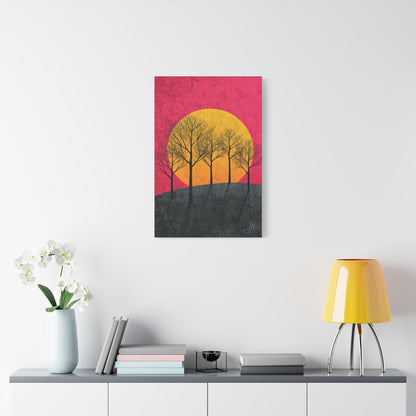 "Colors of Days End", Fine Art Matte Canvas, Stretched, 1.25"