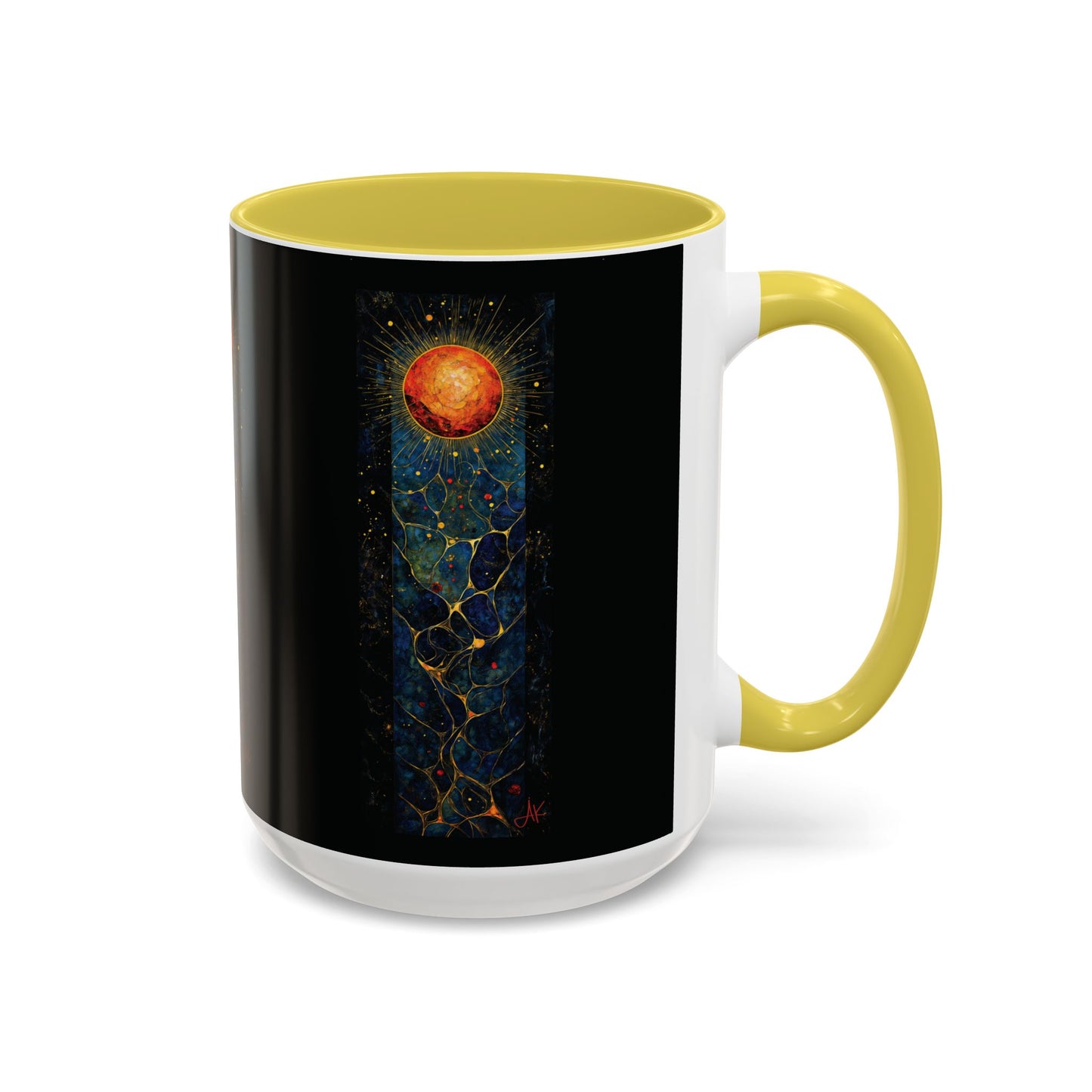 "The Living Light (John 8:12)", Colorful Mugs (11oz, 15oz)