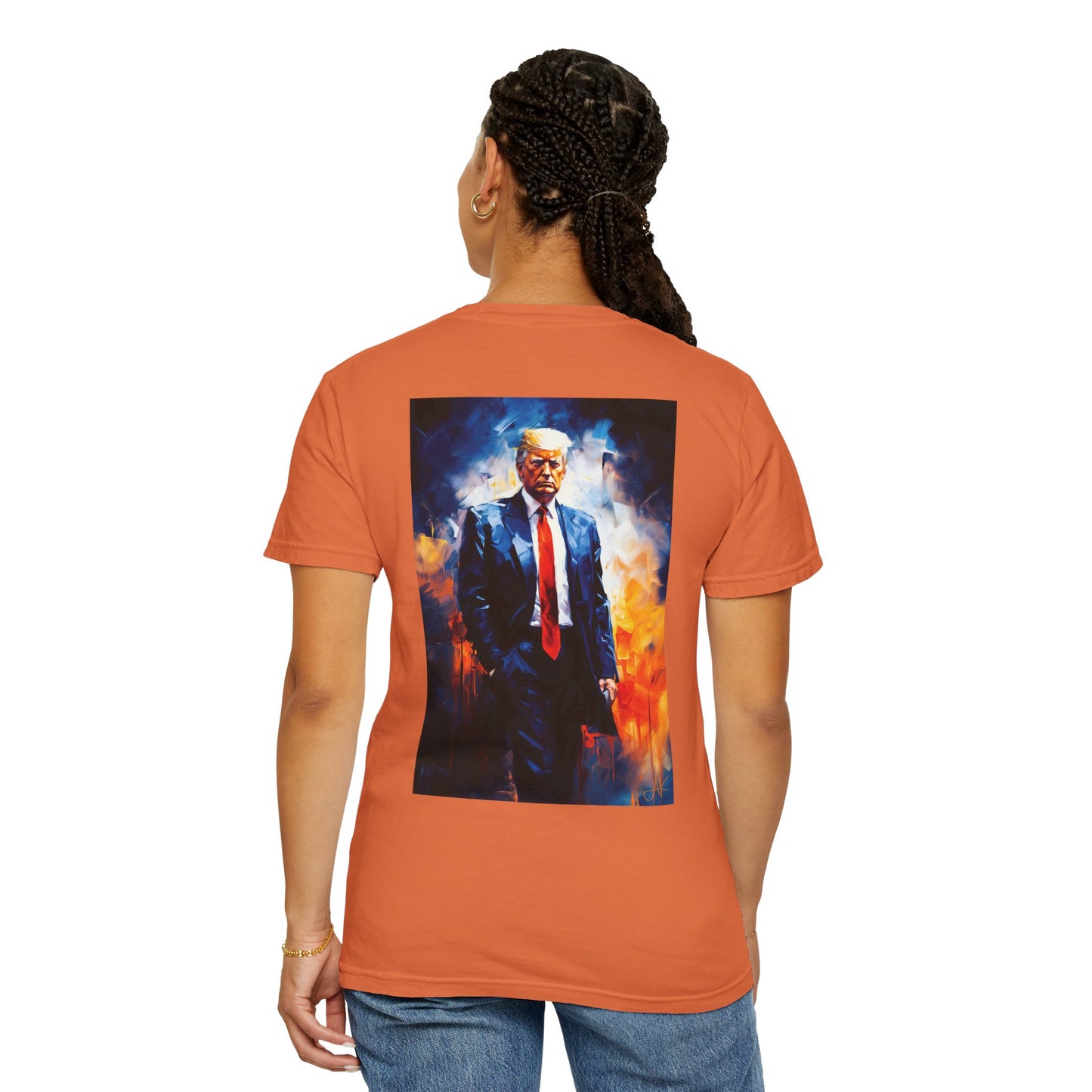 "Trump Portrait" #22, Unisex T-shirt (Dark Colors)