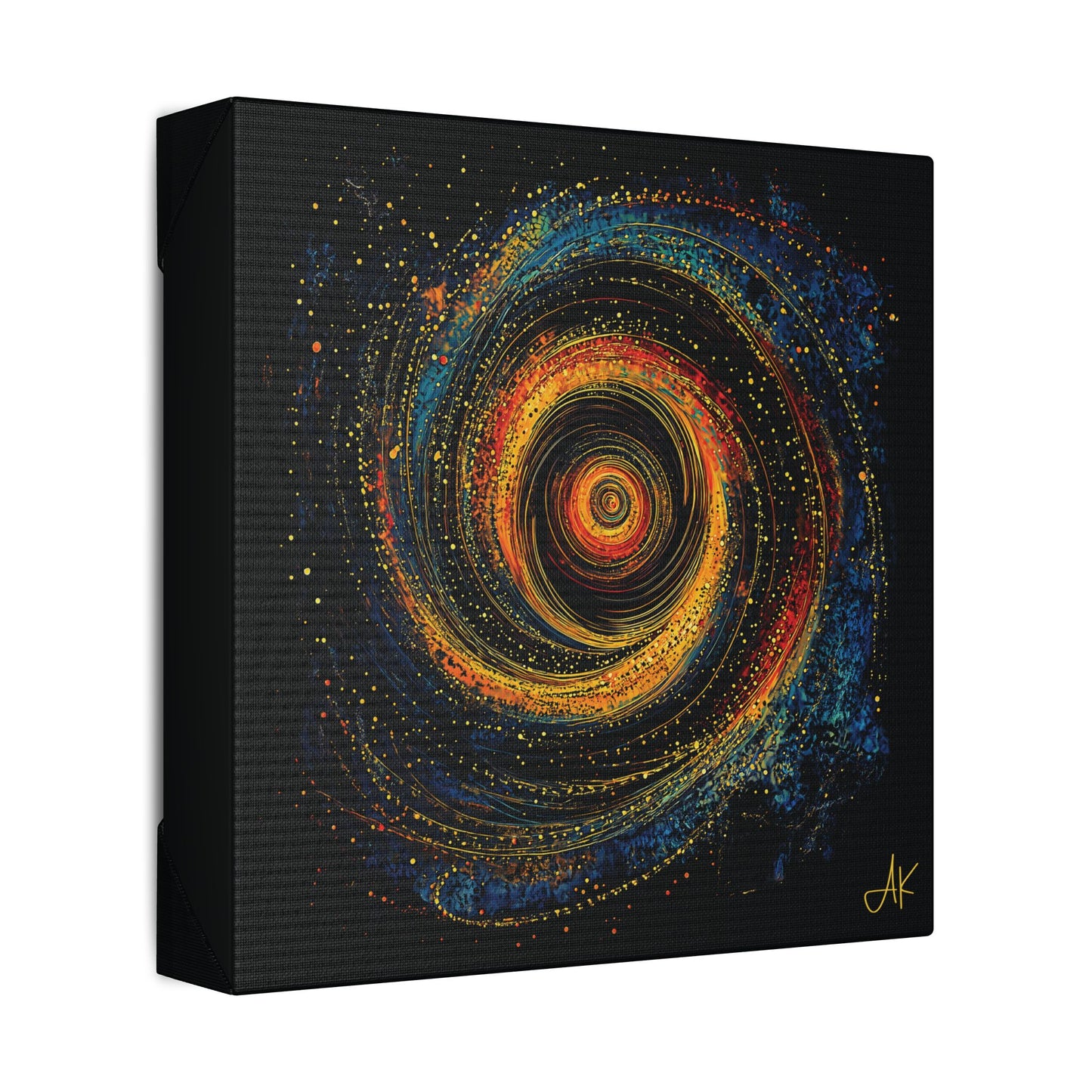 "Galactic Spiral", Stretched Classic Canvas Fine Art Print