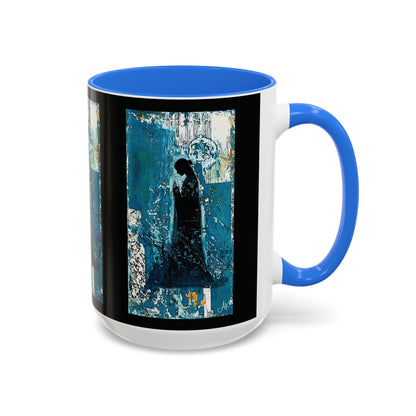 "Behold the Handmaid - Luke 1:38", Colorful Mugs (11oz, 15oz)