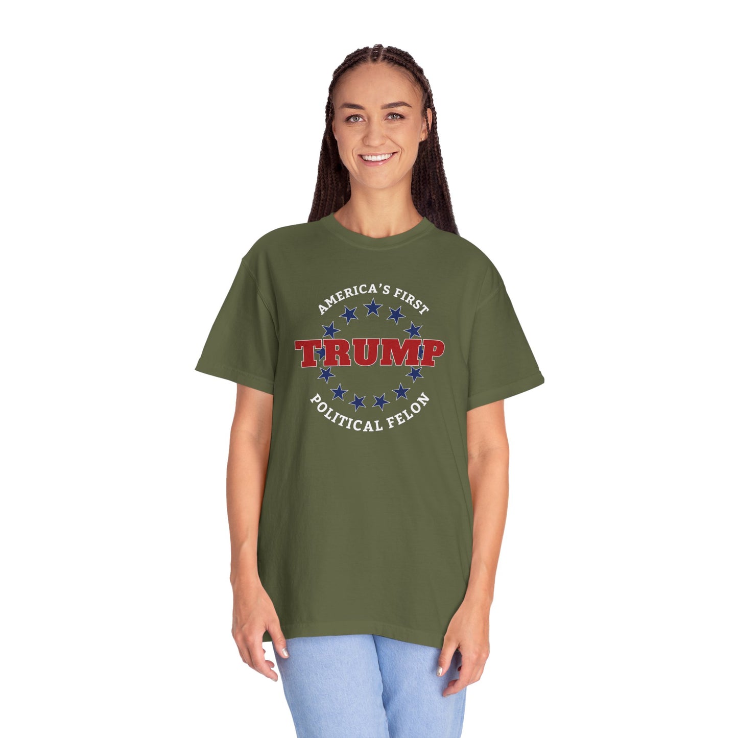"Trump - America's First Political Felon", Unisex T-shirt