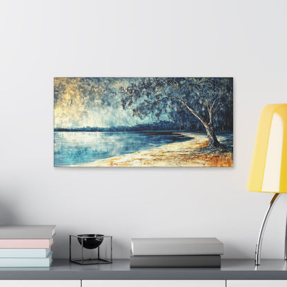 "Clann a’ Chuain (Gaelic) - Children of the Ocean (English)", Stretched Classic Canvas Print