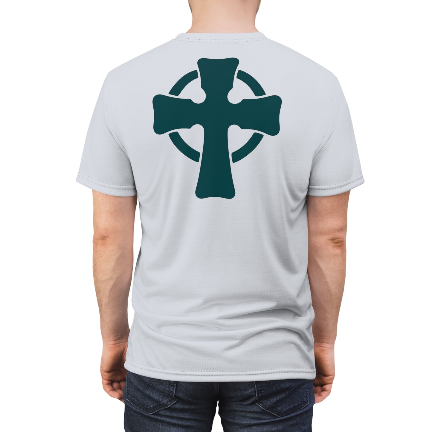 "Retro Jesus", Unisex T-shirt (Inked Silk)