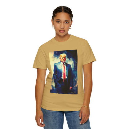 "Trump Portrait No. 6", Unisex T-shirt (Light Colors)