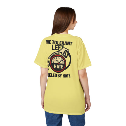 "The Tolerant Left", Unisex T-shirt (The First Daffodil)