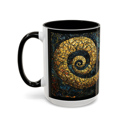 "From Stone to Savior's Light", Colorful Mugs (11oz, 15oz)