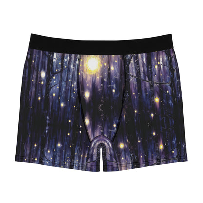 "Lights of the Forest", Men's Boxer Briefs
