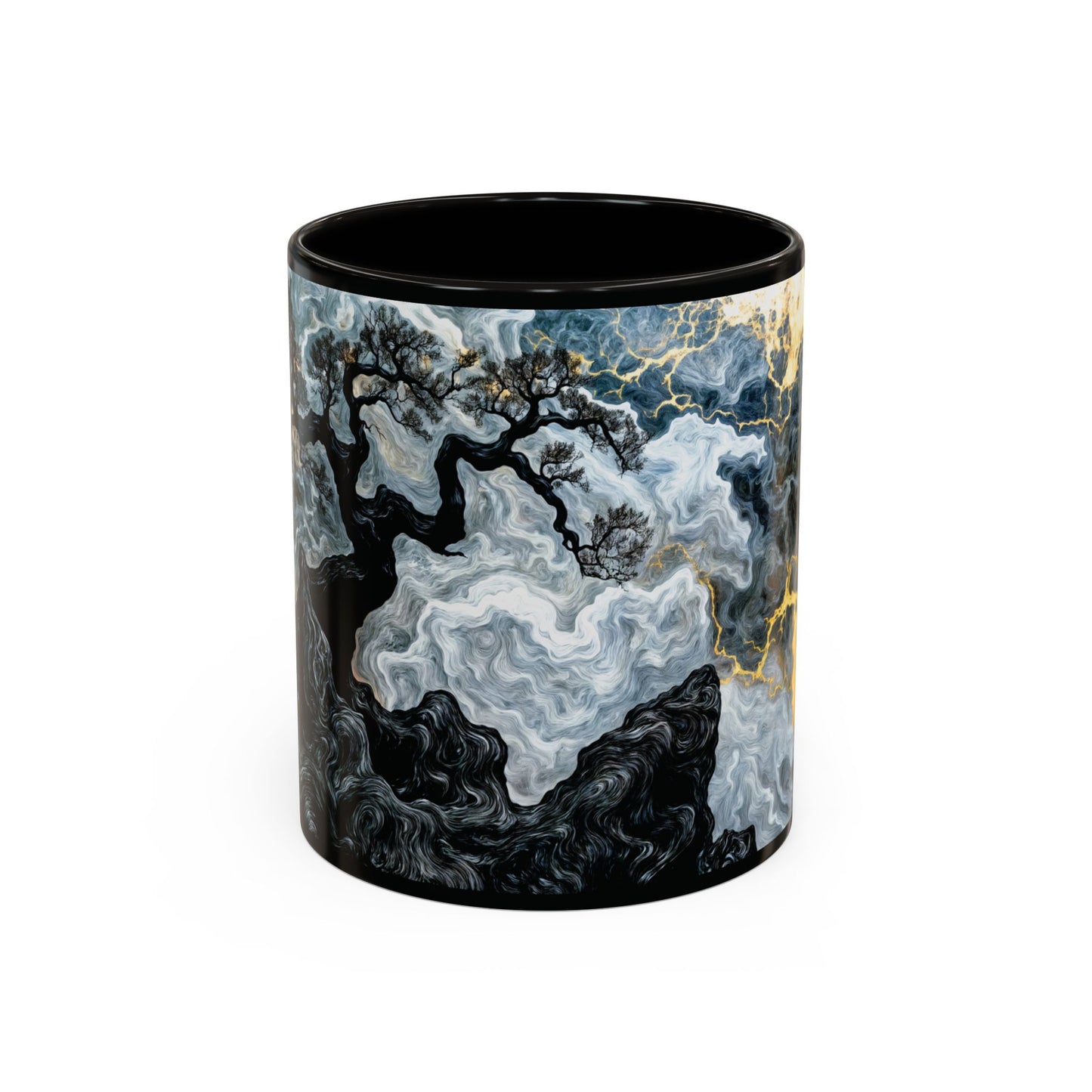 "An Crann Naomh (Gaelic) - The Sacred Tree (English)", Colorful Mugs (11oz & 15oz)