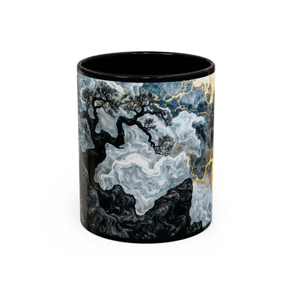 "An Crann Naomh (Gaelic) - The Sacred Tree (English)", Colorful Mugs (11oz & 15oz)