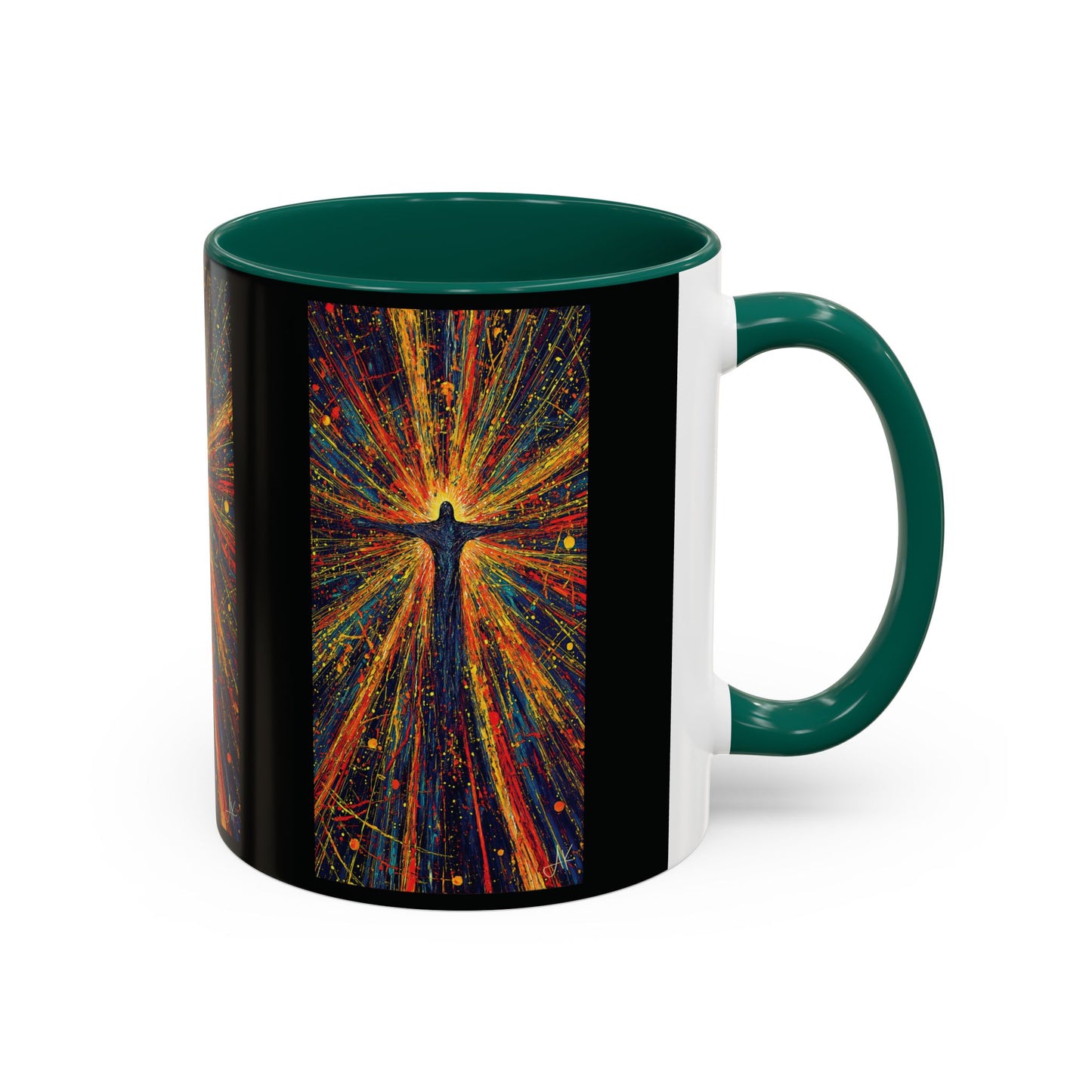 "Born Again in His Radiance - Isaiah 60:1", Colorful Mugs (11oz & 15oz)