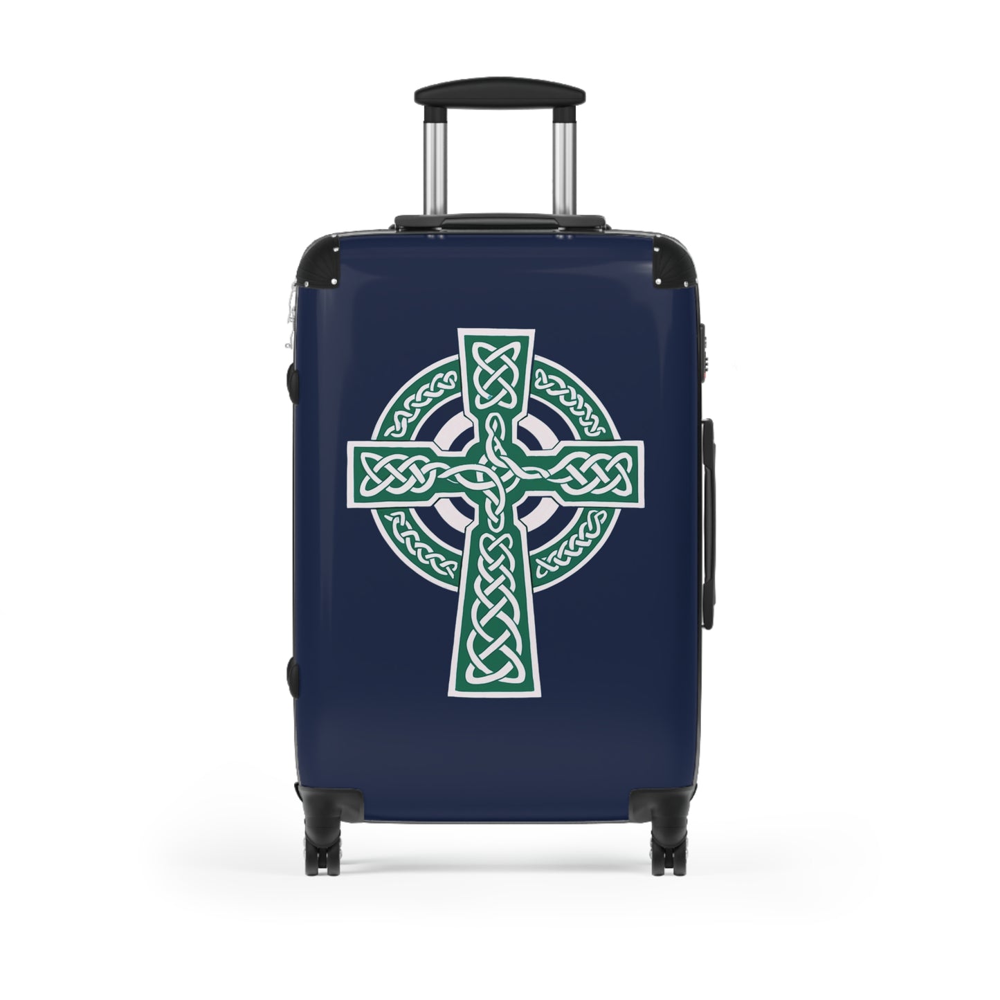 "A Simple Gaelic High Cross", Suitcases (Dark Blue)