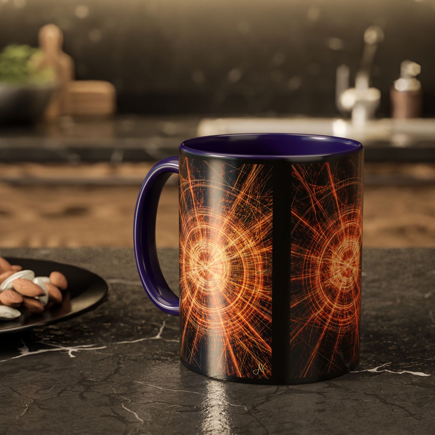 "His Light After Darkness", Colorful Mugs (11oz, 15oz)