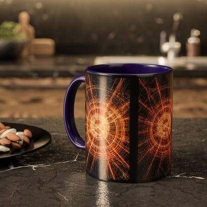 "His Light After Darkness", Colorful Mugs (11oz, 15oz)