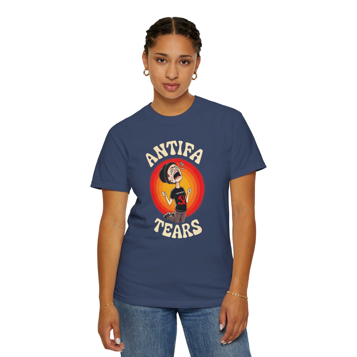 "Antifa Tears" #01, Unisex T-shirt