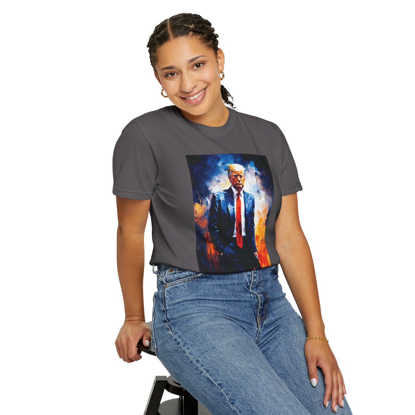 "Trump Portrait" #22, Unisex T-shirt (Dark Colors)