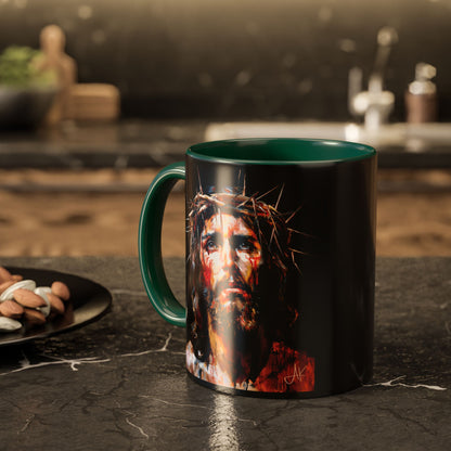 "Crown of Thorns", Colorful Mugs (11oz, 15oz)