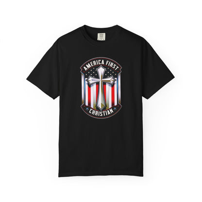 "America First - Christian" #01, Unisex T-shirt
