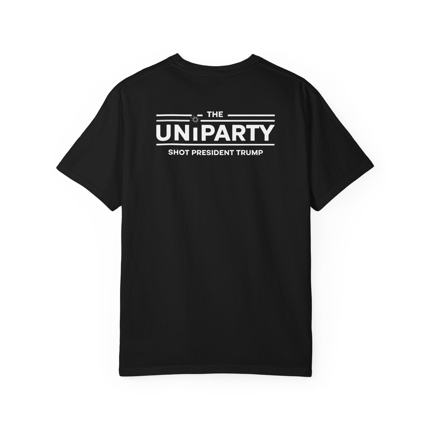 "The Uniparty Shot President Trump" #03, Unisex T-shirt