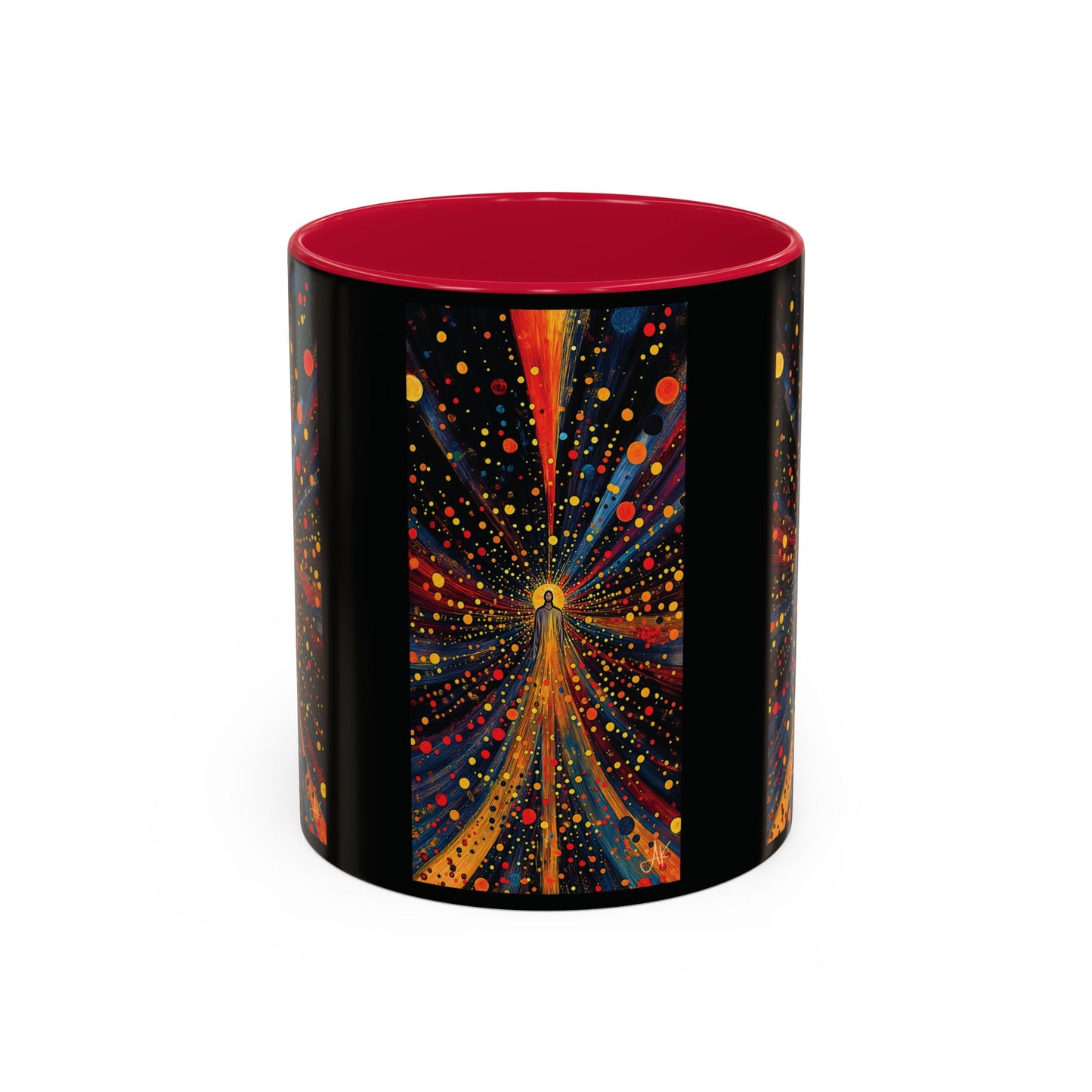 "Illuminated by Grace - 2 Corinthians 4:6", Colorful Mugs (11oz & 15oz)