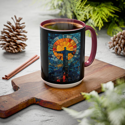 "Alpha and Omega - Revelation 22:13", Colorful Mugs (11oz, 15oz)