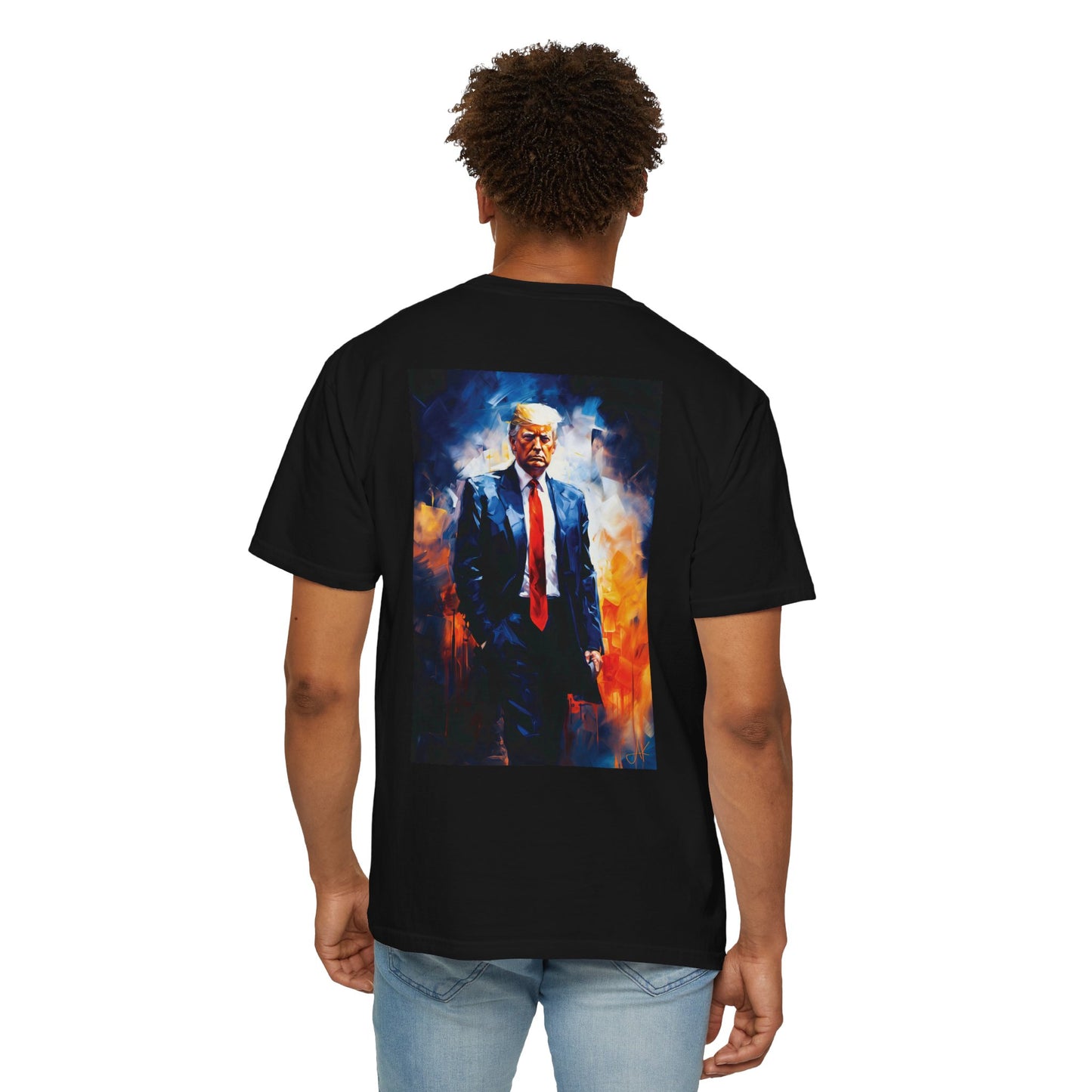"Trump Portrait" #22, Unisex T-shirt (Dark Colors)